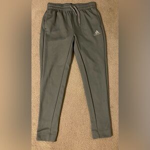 Adidas Women Gray Aeroready Joggers (size small)